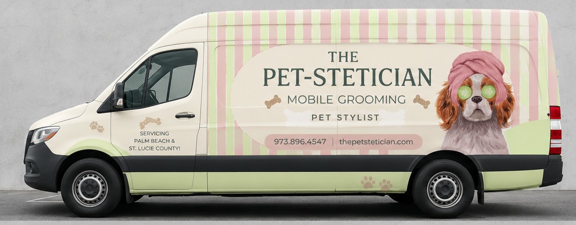 The Pet-Stetician mobile grooming van